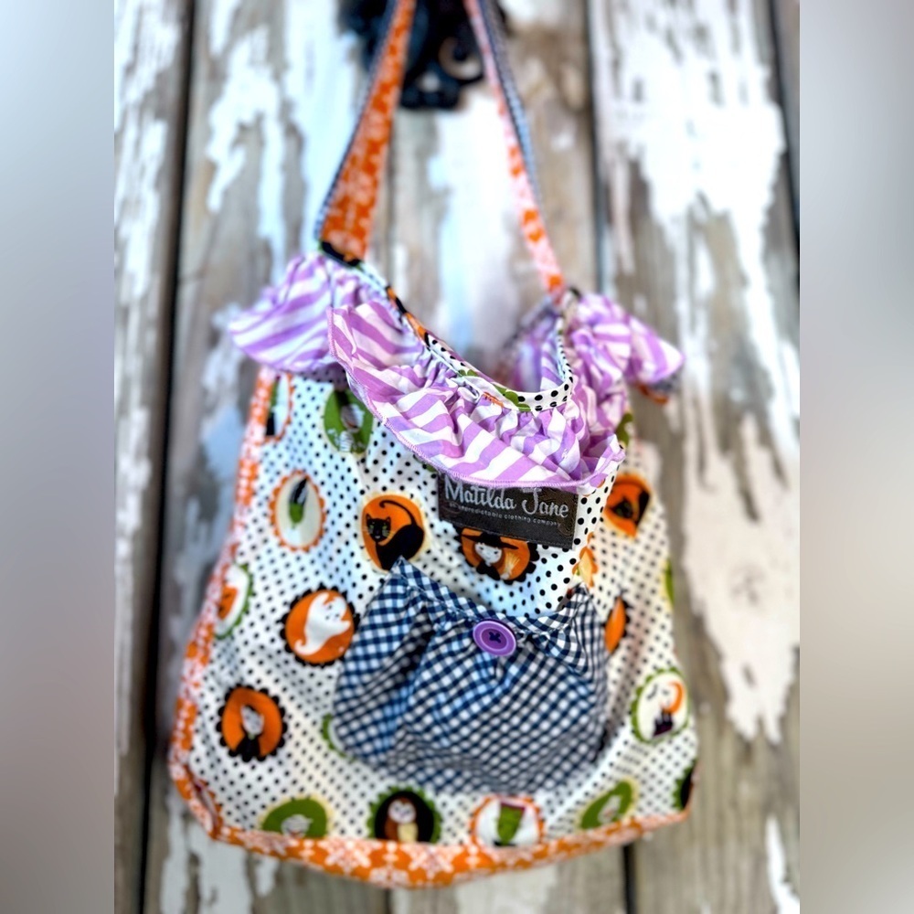 Matilda Jane Halloween Tote Bag 12x12